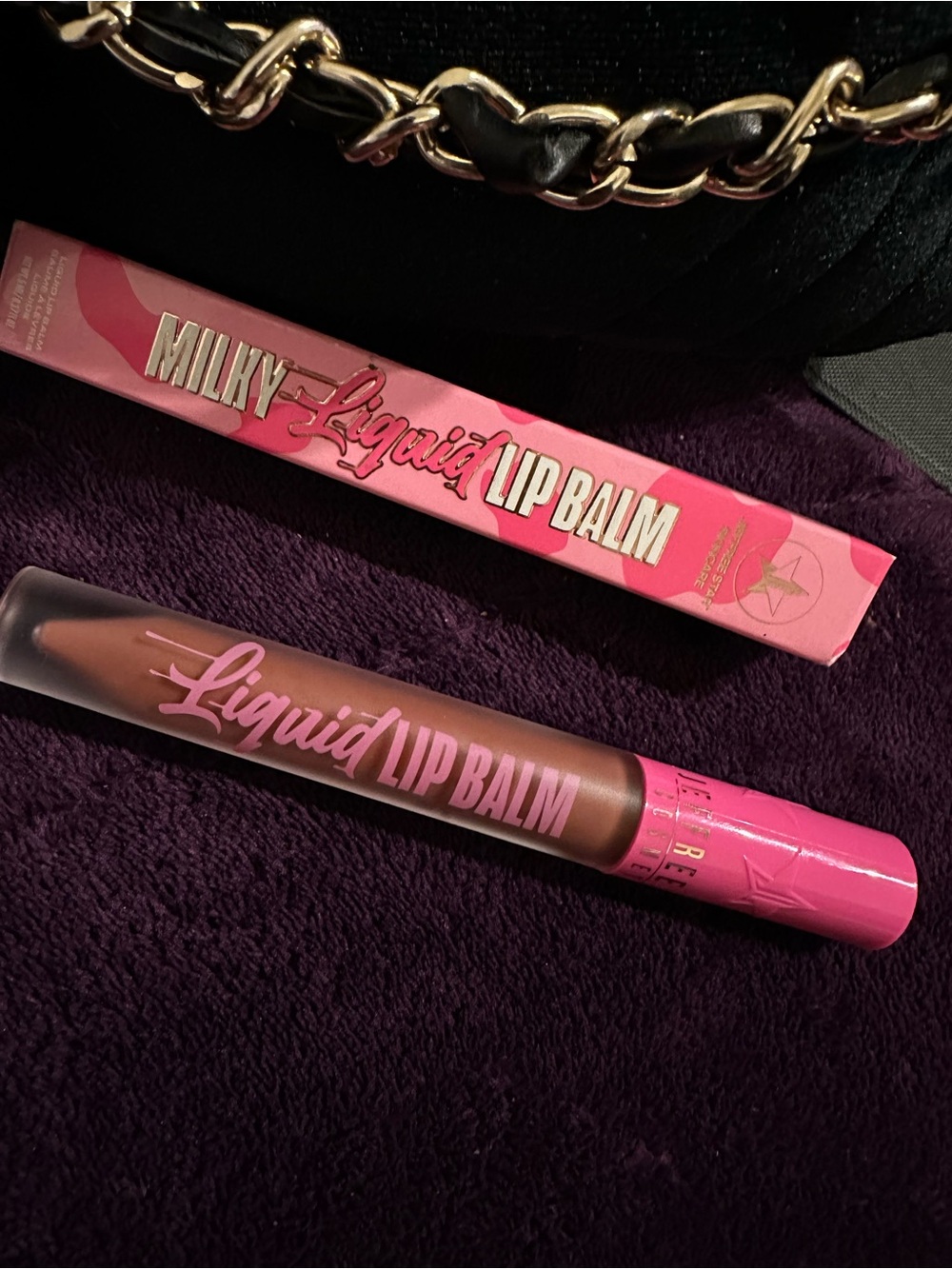 Jeffree Star Liquid Lip Balm — Brown Shade